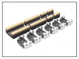 PRR HO 01 rollenbank 50 cm voor HO/OO