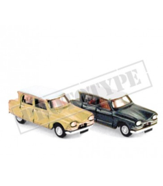 153517A Citroen Ami 6 1964 Napels Yellow 1:87