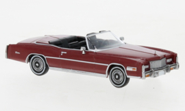 BRE 19750 Cadillac Eldorado Convertible rood 1:87