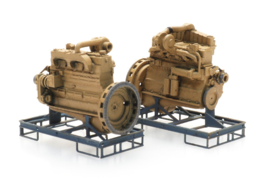 316 099 dieselmotor op pallet (2x) N 1:160