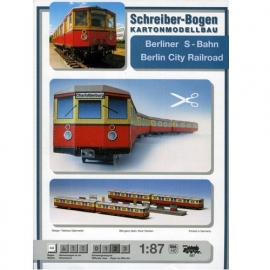 Bouwplaat SB 587   Berliner S-Bahn