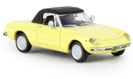 BRE 29608 Alfa Romeo Spider TD geel 1:87