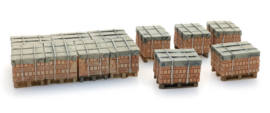 487.801.91 Lading bakstenen op paletten HO 1:87