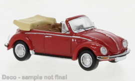 PCX 87 0516 VW Kever 1303, cabrio rood 1:87