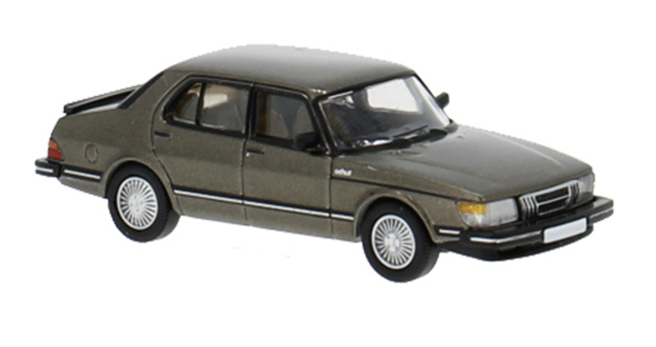 PCX 87 0758 Saab 900 Limousine bruin 1:87