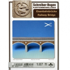 Bouwplaat SB 599   Spoorbrug