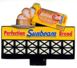 Reclamebord 44-3302   Sunbeam Bread HO