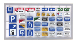 10 354 NL diverse borden HO 1:87