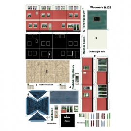 bouwplaat N 137   Woonhuis