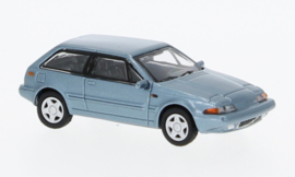 870-171022 Volvo 480 turbo 1987 blauw metallic 1:87