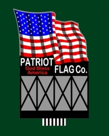 Reclamebord 9482   Patriot Flag HO