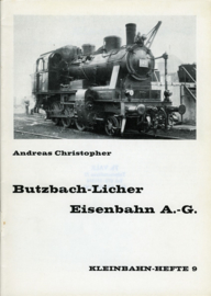 Butzbach-Licher Eisenbahn A.G. Kleinbahn-Hefte 9