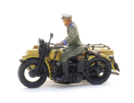 387.485 ANWB Wegenwacht motorfiets met zijspan HO 1:87