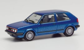 H430838 VW Golf II GTI, blauw 1:87