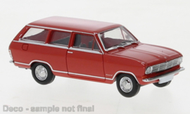 BRE 20432 Opel Kadett B Caravan, rood 1:87