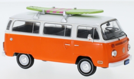 IXO 222647 VW T2 Bus met surfplank 1:43