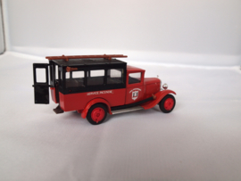 Solido C4F bus Brandweer 1:43