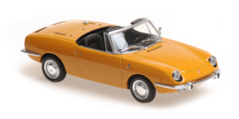 940-121230 Fiat 850 sport spider 1968 geel 1:43