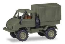 H746489 MB Unimog U 411 legeruitvoering 1:87