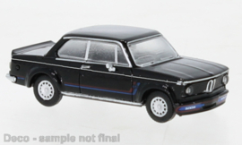 PCX 87 0442 BMW 2002 Turbo, zwart decor 1:87