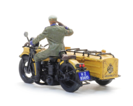 387.485 ANWB Wegenwacht motorfiets met zijspan HO 1:87