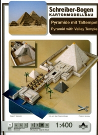 Bouwplaat SB 741 Pyramide met Tempel