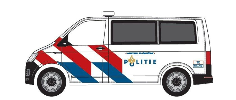 H941921 VW T6 Politie 1:87