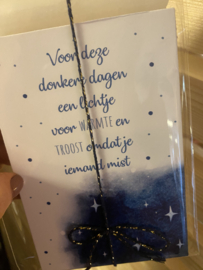Giftset `Voor deze donkere dagen..´
