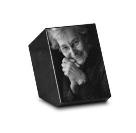 Massief blok met eigen foto  8x11x 8cm
