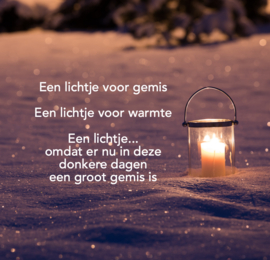 forex tegel christelijk; een lichtje voor gemis