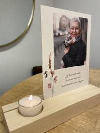 In Memoriam, forex kaart met eigen foto art. 02301