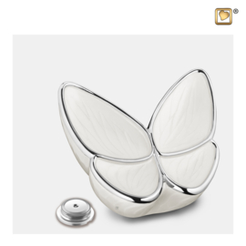 M1042 LoveUrns Butterfly white,  0.4 liter
