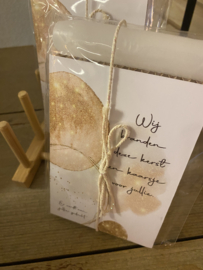 Giftset 'Wij branden een kaarsje...'