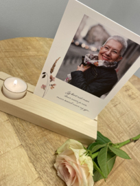 In Memoriam, forex kaart met eigen foto art. 02301