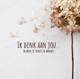 forex tegel ; Ik denk aan jou...