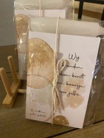 Giftset 'Wij branden een kaarsje...'
