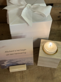 Giftbox - Afscheid is het begin van een herinnering