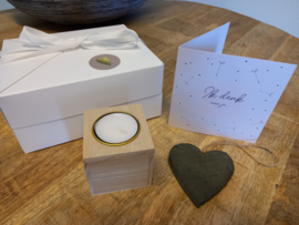 Giftbox "Ik denk aan je..."