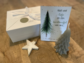 Giftbox "veel liefs en kerstknuffel"