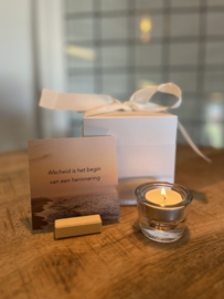 Giftbox - Afscheid is het begin van een herinnering