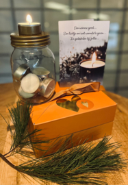 Giftbox "een warme groet"