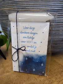 Giftset `Voor deze donkere dagen..´