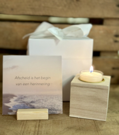 Giftbox - Afscheid is het begin van een herinnering