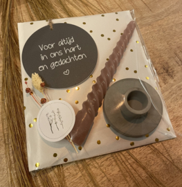 Giftset voor altijd in ons hart en gedachten