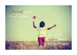 Afscheid nemen is niet loslaten - Zuiver Collectie