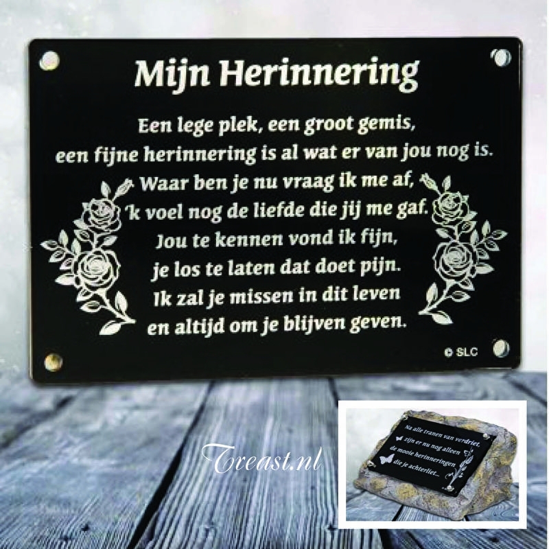 Onwijs In memorium fotolijsten: ter herinnering aan een dierbare JT-85