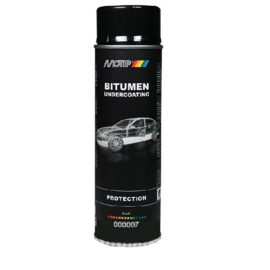 MOTIP UNDERCOATING BITUMEN 500ML SPRAY ZWART