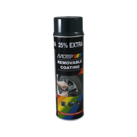 MOTIP SPRAYPLAST verwijderbare lak Carbon  500ML