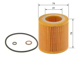 BOSCH 1 457 429 269 oliefilter 1 / 2 / 3 / 4 / 5 / 6 / 7 serie / X1 / X3 / X4 / X5 / X6 / Z4