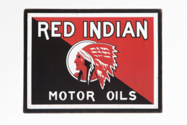 Metal sign Red Indian